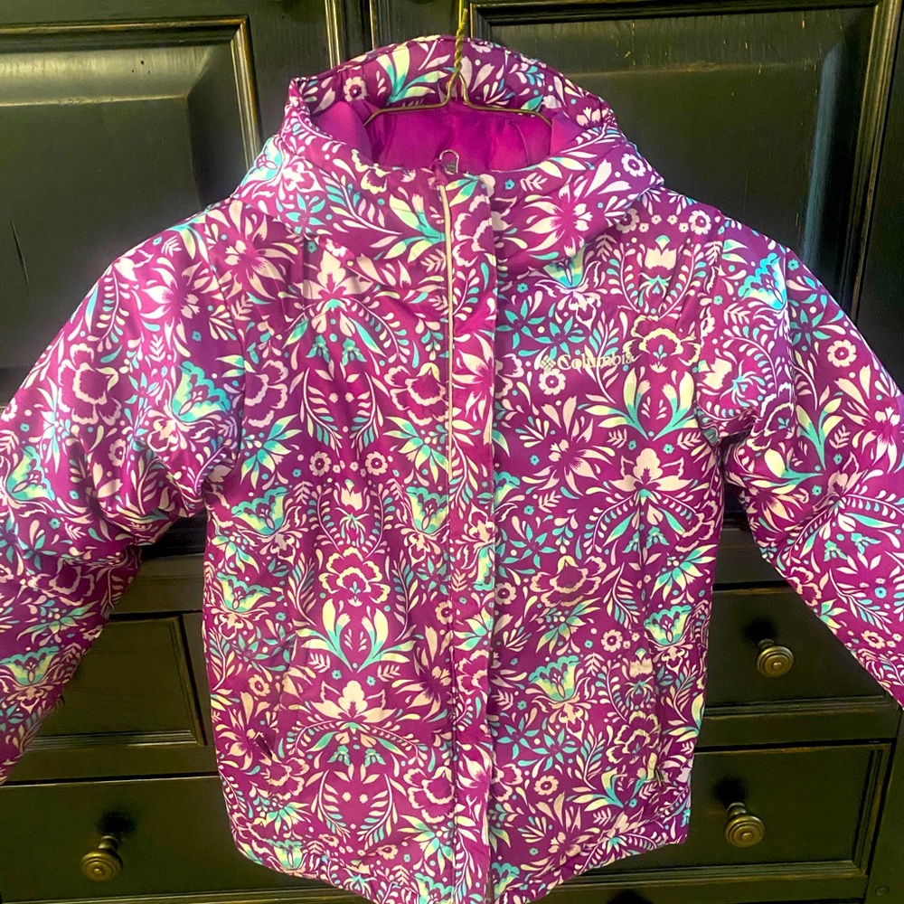 Girls Columbia ski jacket